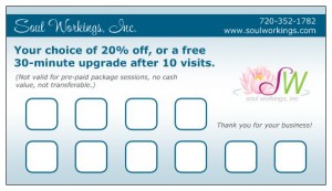Loyalty Punch card