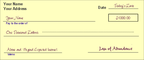 how to write a check for cash for someone else